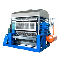 Automatische eierbakjesmachine, machine voor het recyclen van afvalpapier en het vormen van pulp, productielijn met hoge capaciteit