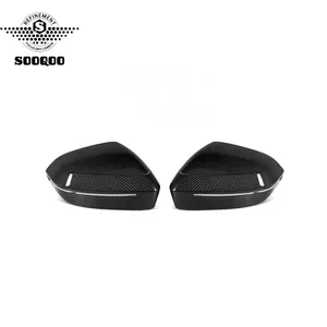 OEM Style Dry Carbon Fiber Mirror Caps Covers For BMW 5 Series G60 I5 2024+ 7 Series G70 2023+