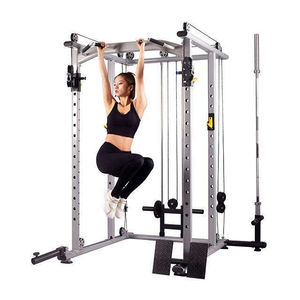 Jaula para gimnasio en casa con máquina Smith multifunción para fitness y culturismo - Product Image 6