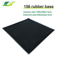 Tapis de golf vert de qualité commerciale avec base en caoutchouc 1,22x200CM, plateau en caoutchouc extra épais et durable, antidérapant, marque YGT, intérieur/extérieur