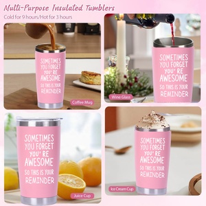 Cesta de Regalo para Relajación con Vaso Térmico de 20 oz, Regalo de Cuidado Personal, Idea Única para Regalos de Feliz Cumpleaños y Recuerdos de Boda - Product Image 3