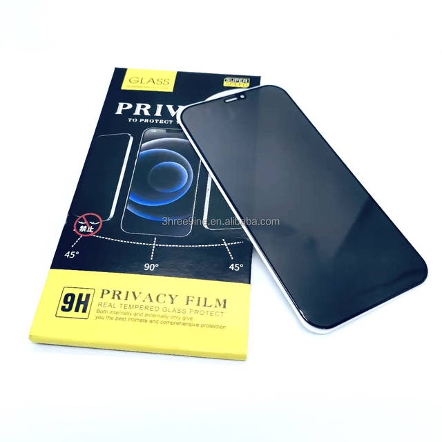 Grade AAA 9H Full Glue Privacy 2.5D Tempered Glass Screen Protector for Infinix Zero 5G 2023/X6815C