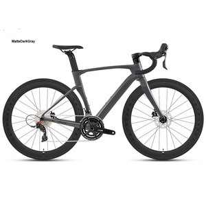 Bicicleta de Carretera Cyclone-3rd de Carbono Completo para Carreras, 24 Velocidades, Ruedas de Aluminio 700c, Frenos de Disco Hidráulicos |   Cyclone-3rd (rs24) Directo de Fábrica - Product Image 1