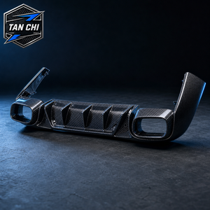 Diffuseur arrière en fibre de carbone <span class=keywords><strong>AMG</strong></span> <span class=keywords><strong>GT</strong></span> 50 <span class=keywords><strong>53</strong></span> 63 4MATIC+ <span class=keywords><strong>4</strong></span> <span class=keywords><strong>portes</strong></span> X290 pour Mercedes-Benz <span class=keywords><strong>AMG</strong></span> <span class=keywords><strong>GT</strong></span> 2019-2023, fixation directe, véritable fibre de carbone - Product Image 5