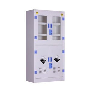 Custom Labware Cabinet Hazardous Chemical Storage Cabinet Double Lock Acid and Alkali Resistant safety cabinet for sale