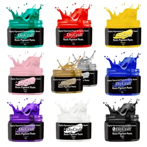 Timesrui Epoxy Resin Pigment Paste Epoxy Dye Pigment UV Resin Pigment Opaque Concentrated Colorant For DIY Resin Crafts Coloring