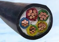 VV 0,6/1KV PVC-Isoliertes 4-Adriges Stromkabel VV VV22 YJV YJV22 Bau-Kupferkabel 35mm 50mm 70mm 95mm 10mm Größen