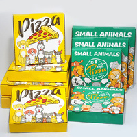 Le fabricant expédie rapidement des boîtes en papier d'emballage personnalisées, boîtes à pizza imprimées personnalisées écologiques avec logo
