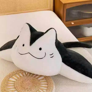 Jouet en peluche poisson Ray créatif fabriqué par le fabricant pour canapé Ins chambre dortoir bon coussin <span class=keywords><strong>baie</strong></span> <span class=keywords><strong>vitrée</strong></span> décoration - Product Image 6