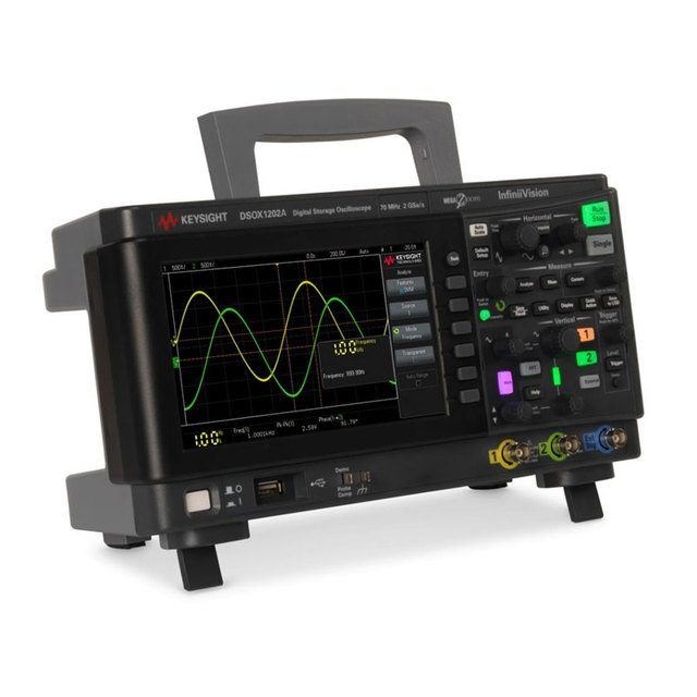 Keysight DSOX1204A Digital Oscilloscope 70-MHz 4Channels Equipment