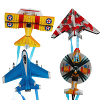 Mini cerf-volant en mylar de taille de paume Micro Flight, styles d'insectes et d'avions au choix
