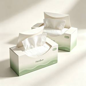 Facial Tissue Paper Box 3 Ply Eco-friendly Ultra Soft Cotton Home Use Customized Daily Care - Product Image 3