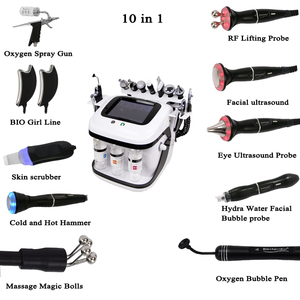 Práctico Lápiz de Burbujas Activador de Oxígeno Hidro 10 en 1, Pistola de Pulverización de Oxígeno, Tratamiento Facial, Lifting Facial, Equipo de Limpieza Profunda - Product Image 5