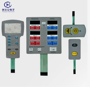 Tùy chỉnh bàn phím màng Bảng điều khiển linh hoạt lớp phủ đồ họa cho thiết bị công nghiệp in lụa ISO9001 được chứng nhận - Product Image 3