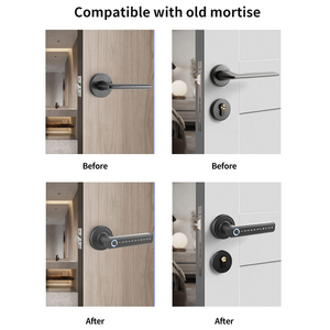 Smartek không dây thẻ chìa khóa rfid mở khóa kỹ thuật số TT khóa an toàn Keyless điện tử thông minh cửa vân tay xử lý khóa cho cửa - Product Image 3