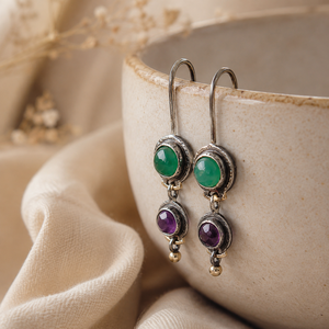 Orecchini Pendenti Vintage Multicolore con Perline, Gioielli di Moda per Donne - Product Image 6