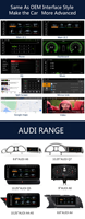 MCX Android 10 12.3 Pouces Radio DVD TV Voiture Écran Tactile Stéréo Affichage Carplay Android Pour Audi Q5 SQ5 2010 2011 2013 2015 MMI