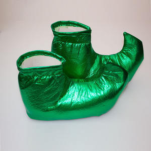 Noël hommes mascarade Rave fête bouffon chaussures scène Performance chaussures bout pointu Mardi Gras jeu de rôle Clown couvre-chaussures - Product Image 1