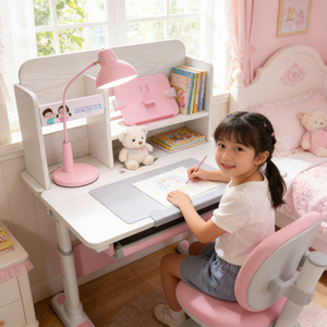 Escritorios y Sillas de Estudio YUANTU de Excelente Calidad, Diseño Moderno, Ajustables, Resistentes y Estables, Muebles Juveniles Premium para el Hogar y la Academia - Product Image 4