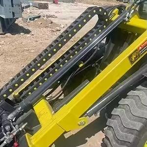 Mini chargeuse compacte diesel chinoise, tracteur, chargeuse sur pneus avant, composants principaux - Moteur, roulement, pompe, boîte de vitesses, haute performance - Product Image 4