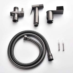 Матовый серый ванная комната туалет Ручной Биде опрыскиватель - Product Image 5
