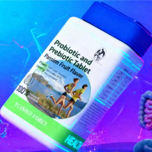 Fornitura all'Ingrosso di Polvere e Compresse Probiotiche e Prebiotiche al Gusto di Frutto della Passione |   Integratore per la salute intestinale e la digestione per bambini e adulti - Product Image 4