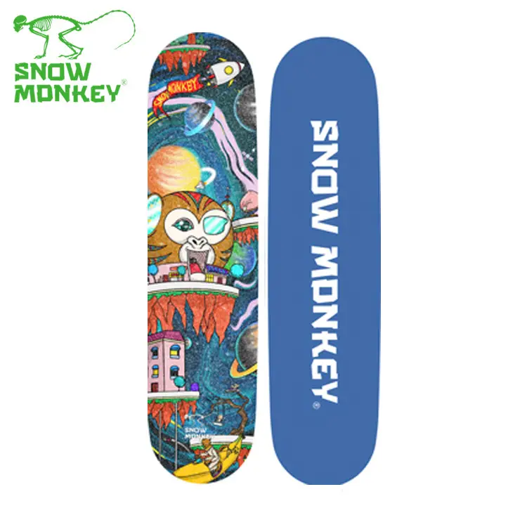 Macaco de neve, recém-personalizados, placa de caminhões para esportes fitness de adultos/jovens, placa de patins, equipamentos para ginástica ao ar livre