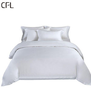 Guangzhou Iso Factory Hotel fournit des couvre-lits 100 coton Ensembles de linge de <span class=keywords><strong>lit</strong></span> pour hôtel 5 étoiles - Product Image 5
