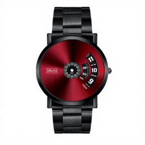 Nuevo Reloj Star Steel Original con Tecnología Negra, Movimiento de Cuarzo, Correa de 5mm y Puntero de Aleación para Hombre - Product Image 4
