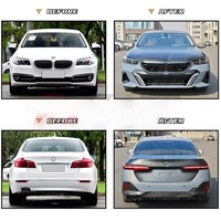 Bodykit untuk B-MW Seri 5 F10 F18 2010-2016 hingga G60 Gaya M Tech 2025 Kedatangan Terbaru Kap Mesin Bumper Lampu Depan Fender Grille