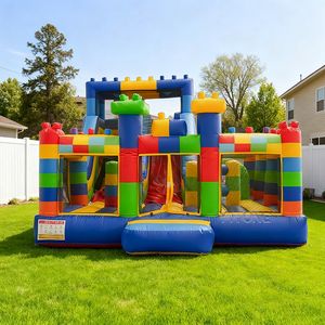 Venta caliente Jumping Castle para niños y adultos Inflable Bouncer Combo Inflable Bouncy Castle con tobogán - Product Image 1