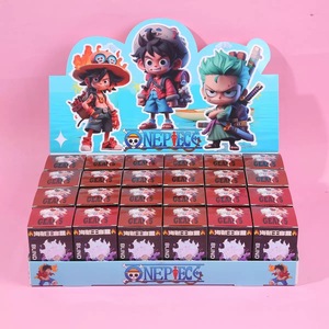 Juguetes de Caja Sorpresa de Anime One Piece: Muñecos de <span class=keywords><strong>Luffy</strong></span>, <span class=keywords><strong>Zoro</strong></span>, <span class=keywords><strong>Nami</strong></span>, <span class=keywords><strong>Usopp</strong></span>, <span class=keywords><strong>Sanji</strong></span>, Chopper, Nico Robin - Product Image 3