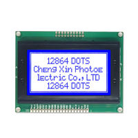 Módulo de Pantalla LCD Alfanumérica Monocromática de 128x64 con Interfaz I2C, Precio de Fábrica