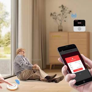 <span class=keywords><strong>Alarme</strong></span> personnelle intelligente WiFi pour les personnes <span class=keywords><strong>âgée</strong></span>s soignantes Bouton d'appel SOS Life Alert pour les personnes <span class=keywords><strong>âgée</strong></span>s Patients personnes handicapées - Product Image 3