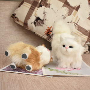 Brinquedo de Mastigar Ecológico Realista para Gatos, Feito à Mão, com Pelos, Sabor Cordeiro, para Cães e Gatos, Uso Interno, Alívio do Estresse Diário - Product Image 4
