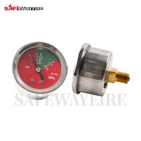 Manomètre d'extincteur Xingli 2025, nouvelle arrivée, diamètre 24/26/30/37 mm, rouge, métal, cuivre