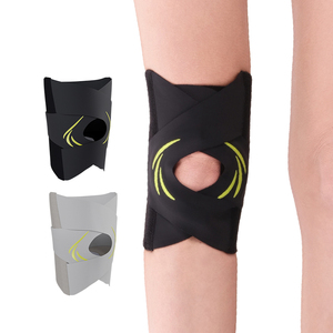 <span class=keywords><strong>Genouillère</strong></span> de soutien à rotule ouverte <span class=keywords><strong>pour</strong></span> l'exercice en salle de sport, attelle de protection <span class=keywords><strong>pour</strong></span> soulager la douleur de la rotule et la tendinite du genou - Product Image 2