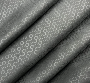 Prix usine 190T taffetas couleur unie motifs de gaufrage personnalisés tissu de doublure en taffetas de Polyester avec des frais de main parfaits - Product Image 2