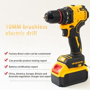 Taladro de impacto sin escobillas NEOBRISKEN de litio, doble velocidad, grado industrial, destornillador N141, taladro eléctrico de segunda mano Zhejiang - Product Image 5