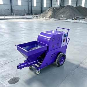 Machine à projeter le mortier pour le plâtrage du ciment et les travaux d'étanchéité des piscines - Product Image 1