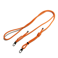 Porte-étui de téléphone portable à double tête Sangle en polyester réglable Corde en nylon pour téléphone portable Longes de téléphone portable