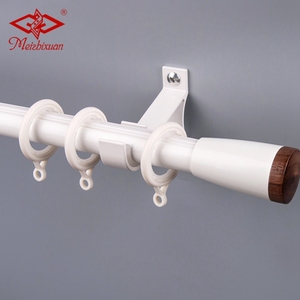 Double rideau en aluminium blanc de style simple Polonais pour l'hôtel - Product Image 3