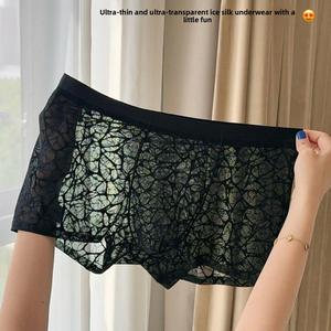 Nueva Ropa Interior Antibacteriana para Hombre, Calzoncillos Boxer Sexys de Nylon Transpirable, Shorts para Pareja - Product Image 4