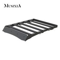 Vente en gros d'usine, barres de toit de voiture en aluminium et acier, barres de toit tout-terrain pour pick-up, barres de toit pour Ford Ranger T8 T9 4x4