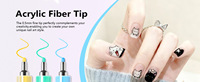 Stylo de Nail Art Graffiti de Haute Qualité, Imperméable, Double Pointe Effaçable, pour Dessin, Peinture, Liner, Pinceau, DIY, Motifs Floraux, Lignes et Détails sur Papier