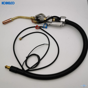 Kobelco Pb351 Robotic <b>Welding</b> <b>Torch</b> Angled Head Ac Dc Electric Ignition Custom Length For Fusion <b>Welding</b> - Product Image 1