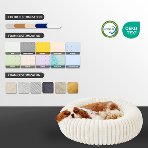 Fashion Memory Foam Luxury Dog Cat Sofa <strong>Beds</strong> Custom <strong>Pet</strong> <strong>Bed</strong> Cushion With Durable Zipper Removable Cover - Product Image 5