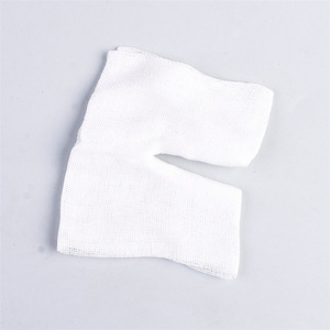Gasa estéril para traqueostomía Yurun Medical, parche de gasa para traqueostomía, compresa de gasa para traqueostomía en forma de V al por mayor - Product Image 3