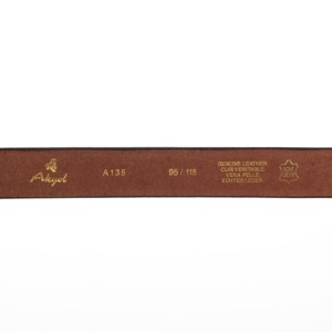 Usine en gros hommes Premium 100% ceinture en cuir de buffle véritable avec boucle en alliage qualité durable accessoire quotidien décontracté - Product Image 6