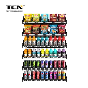 Tcn Vending TCN School/Office/Park Maquinas Expendedoras White/Black ISO9001 Snack And Drink Vending Machine
